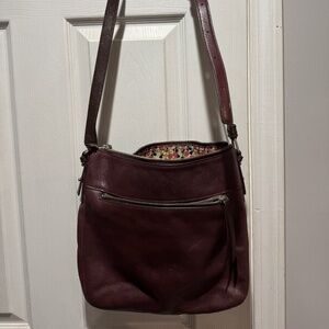 Vera Bradley Soft Leather Shoulder Bag